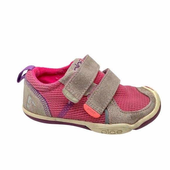 PLAE Other - plae girls pink Nubuck Leather Ty sneakers Sz 8